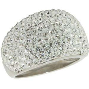 🌷SALE🌷 Jacmel Sterling Silver White Crystal Ring